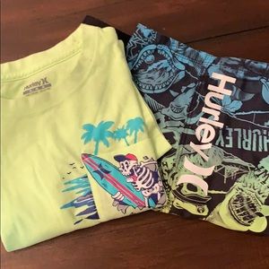 Boys Hurley shirt Hurley board shorts outfit